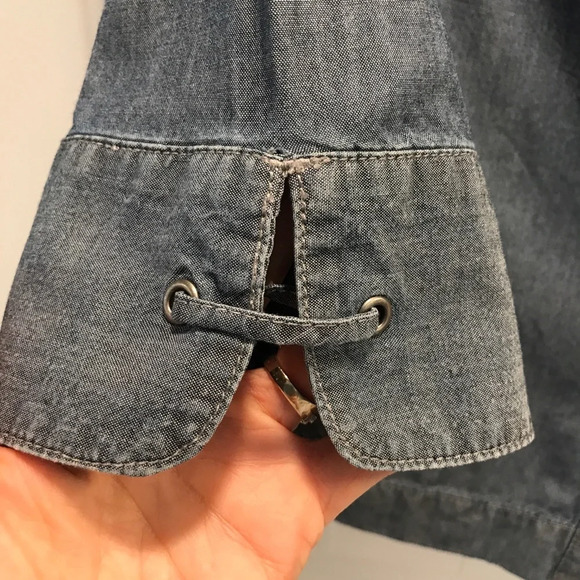 Chico’s Chambray jacket. Size 0. - Picture 6 of 8